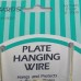 Lot of 2 Bard&apos;s Plate Hanging Wire brass plated for plates 5"-8" & 3.5:"-5" 783751480108  332737682129
